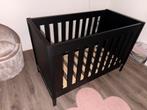 Interbaby Ledikant 60 x 120 Jupiter mat zwart, Kinderen en Baby's, Babywiegjes en Ledikanten, Ophalen, Zo goed als nieuw, Ledikant