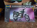 Vintage Revell 1:8 model kit Kawasaki 500 in box from 1993, Auto, Revell, Groter dan 1:32, Nieuw