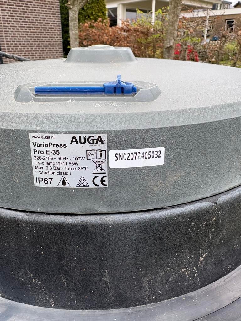 AUGA VarioPress Pro E-35 vijverfilter, Tuin en Terras, Ophalen, Gebruikt, Vijverfilter