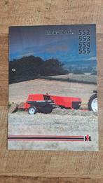 Folder IH INTERNATIONAL Harvester  opraappersen, hooipersen, Ophalen of Verzenden, Zo goed als nieuw, Folder