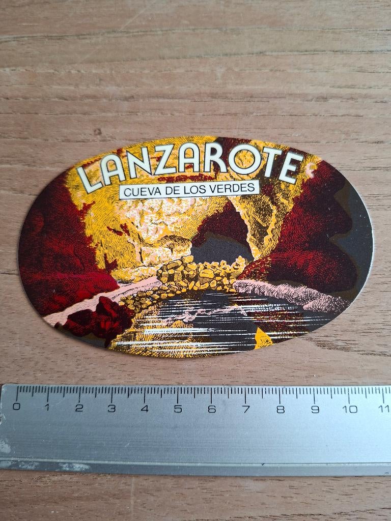 Sticker Lanzarote, Verzenden, Zo goed als nieuw, Overige typen