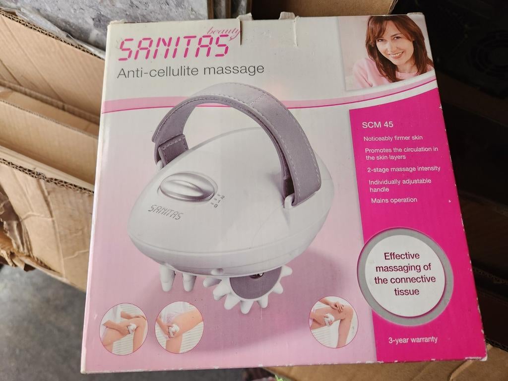 Sanitas Anti-cellulite massage apparaat SCM 45, Sport en Fitness, Massageproducten, Ophalen