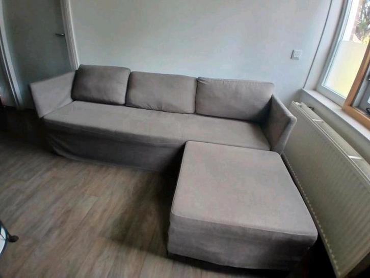 Ikea BRÅTHULT hoekslaapbank, Huis en Inrichting, Banken | Complete zithoeken, Zo goed als nieuw, Ophalen