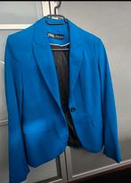 Zara Blauwe Blazer Maat S, Blauw, Zara, Ophalen of Verzenden, Zo goed als nieuw