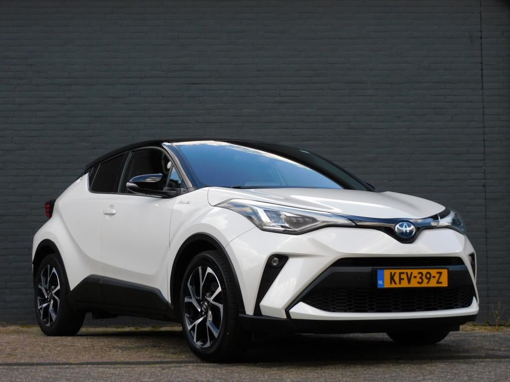 Toyota C-HR 1.8 Hybrid Active 1e EIGENAAR! DEALER ONDERHOUDE, Stof, 4 cilinders, Wit, Bedrijf