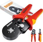 BAURIX Krimptang voor adereindhulzen, Zelfinstellende tang, Ophalen of Verzenden, Nieuw