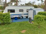 Hobby de luxe 560 uit 2006, Caravans en Kamperen, Caravans, Rondzit, Hobby, Particulier, Luifel