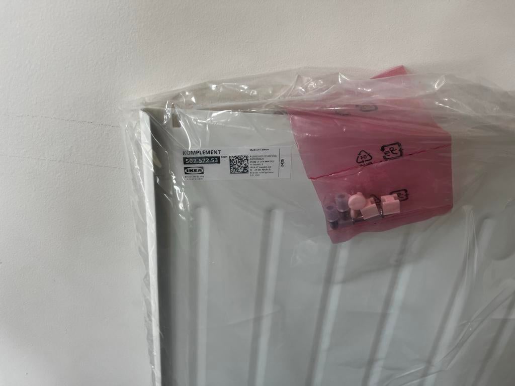IKEA KOMPLEMENT Schoenenplank wit 100x35 cm voor PAX kast, Huis en Inrichting, Kasten | Schoenenkasten, Nieuw, Ophalen