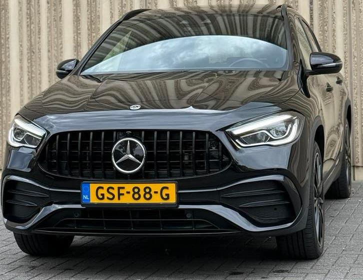 Mercedes-Benz GLA 250 e AMG 218PK 2021 Zwart Pano 360, 1800 kg, 1675 kg, 160 pk, Zwart