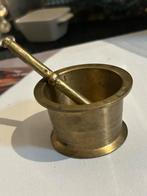 messing vijzel met stamper, Antiek en Kunst, Ophalen, Brons