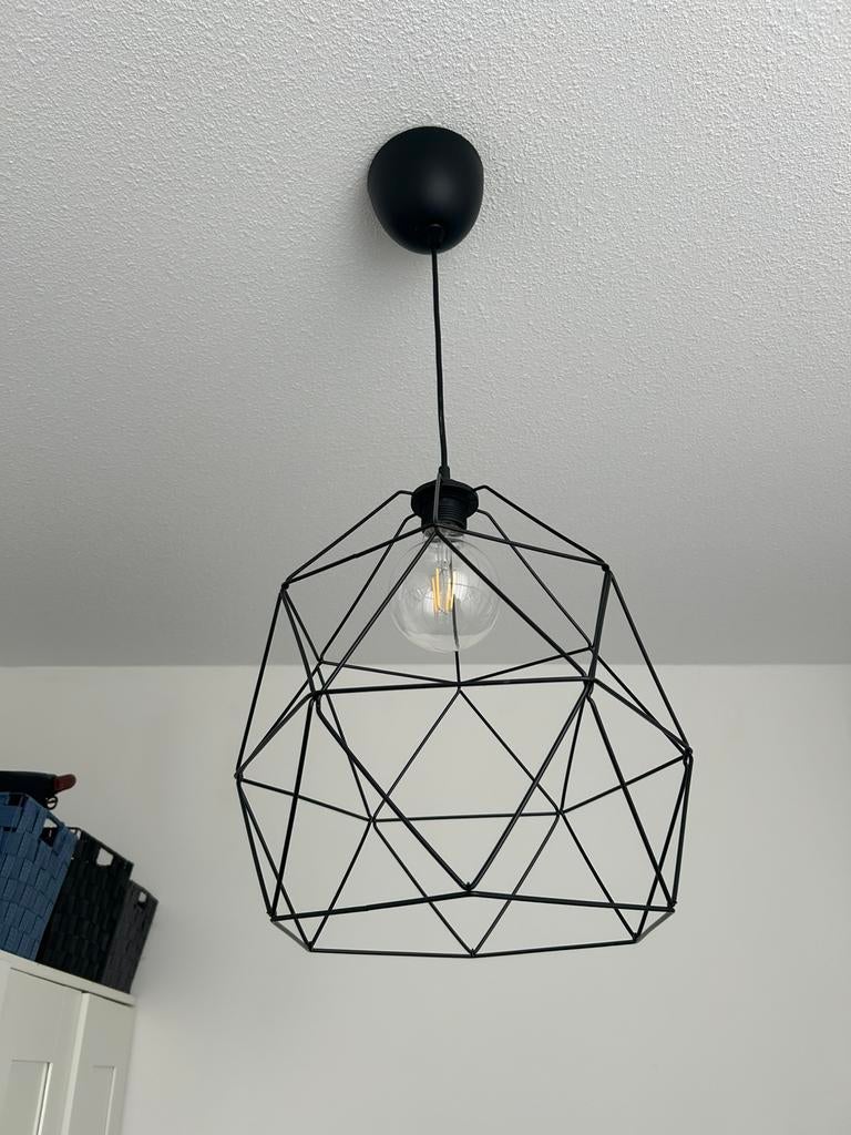 IKEA BRUNSTA / HAVSDJUP zwarte hanglamp, Ophalen, Zo goed als nieuw, Minder dan 50 cm