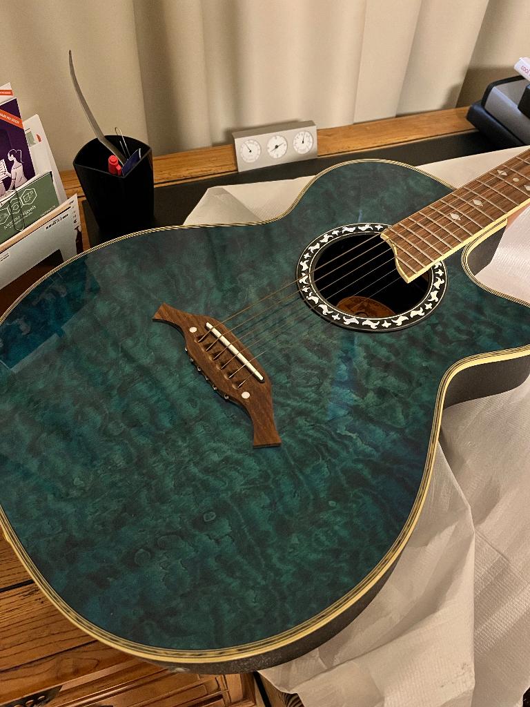 Gitaar semi acoustic Crafter, Muziek en Instrumenten, Snaarinstrumenten | Gitaren | Akoestisch, Ophalen, Zo goed als nieuw, Overige typen