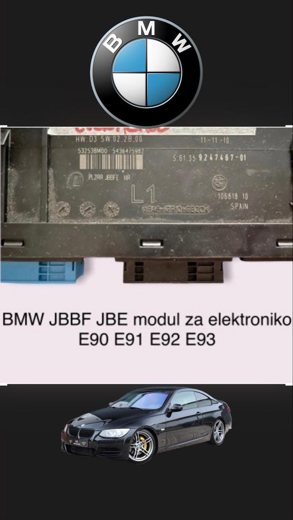 BMW JBE JBBF module E90 E91 E92 E93 comforttoegang elektr., Ophalen of Verzenden, Gebruikt, BMW