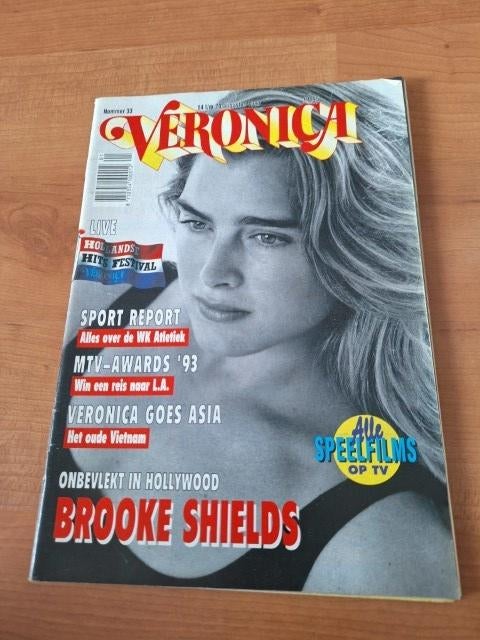 Veronica 1993 Brooke Shields Gotcha LUV Jeroen van Inkel, Boeken, Verzenden, Gelezen, Muziek, Film of Tv