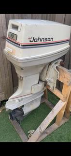 60 pk Johnson buitenboord moter, Watersport en Boten, Buiten- en Binnenboordmotoren, Ophalen, Gebruikt, 30 pk of meer, Elektrische start