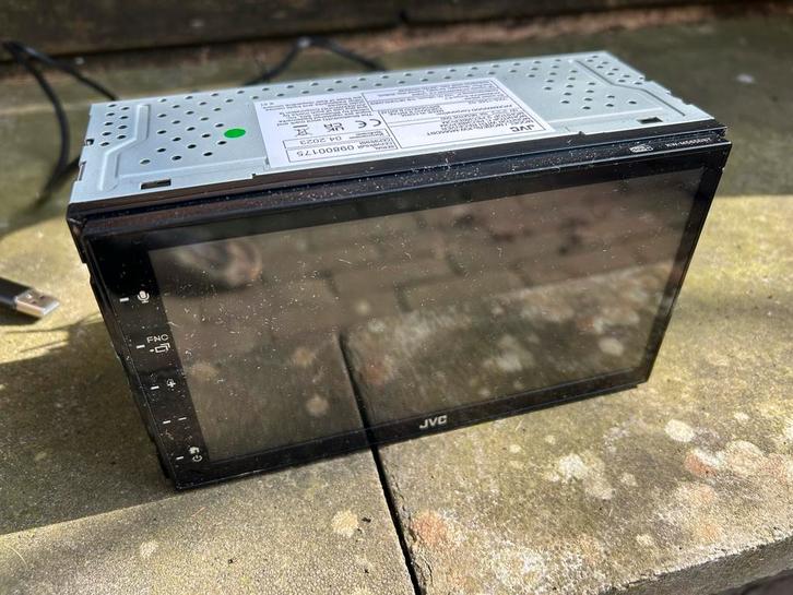 JVC 2-DIN Autoradio Navigatie CarPlay Android Auto, Auto diversen, Autoradio's, Zo goed als nieuw, Ophalen