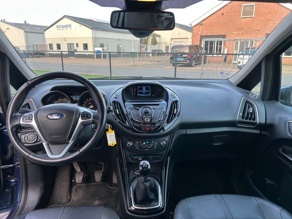 Ford B-Max 1.0 EcoBoost Titanium | HALF LEER | STOELVERW | A, Voorwielaandrijving, Euro 5, 101 pk, Gebruikt