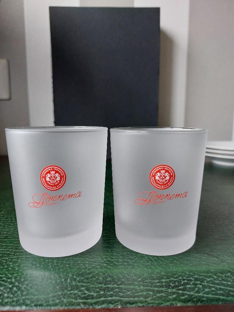 Sonnema borrel glaasjes 2x, Verzamelen, Glas en Borrelglaasjes, Verzenden, Zo goed als nieuw, Borrel- of Shotglas