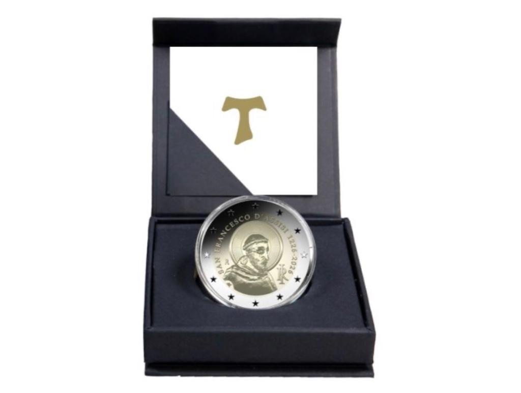 2 euro Italië “Franciscus van Assisi’’ Reverse Proof 2026, Verzenden, Italië, 2 euro, Losse munt