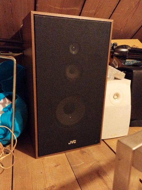 JVC speakers set Vintage, Audio, Tv en Foto, Luidsprekers, Gebruikt, Front, Rear of Stereo speakers, Minder dan 60 watt, JVC, Ophalen