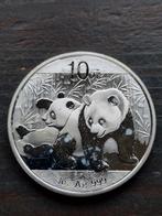 10 yuan panda 2010 zilver, Postzegels en Munten, Munten | Azië, Ophalen of Verzenden, Oost-Azië, Zilver