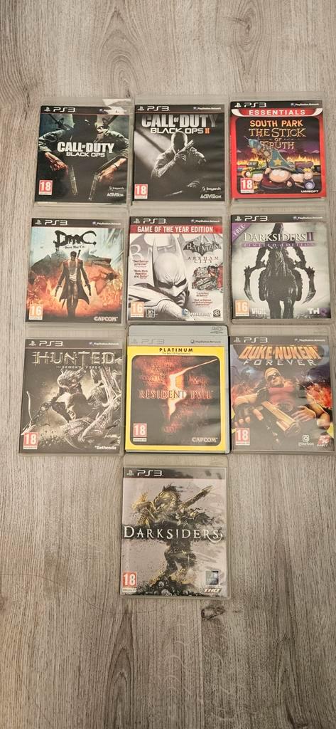 PS3 Spellen Collectie - Call of Duty, Batman, Resident Evil, Spelcomputers en Games, Games | Overige, Zo goed als nieuw, Avontuur en Actie