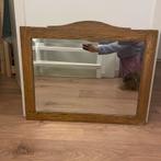 Antieke spiegel, Antiek en Kunst, Ophalen, Rechthoekig