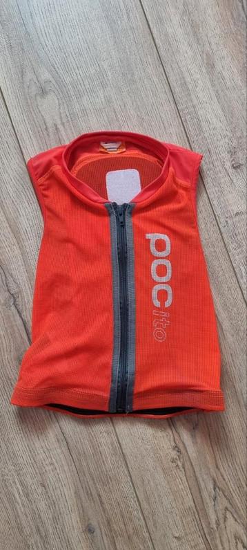POC Pocito Rugbeschermer voor kinderen maat S Oranje beschikbaar voor biedingen