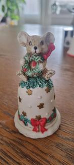 Vintage kerstbel, Ophalen of Verzenden, Zo goed als nieuw, Porselein, Overige typen
