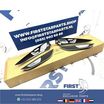 W257 C257 CLS KLASSE CARBON DEUR LIJSTEN SET INTERIEUR LRVA  beschikbaar voor biedingen