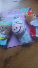 set van 3 Sinterklaas vingerpoppetjes - nieuw, Diversen, Sinterklaas, Ophalen of Verzenden, Nieuw