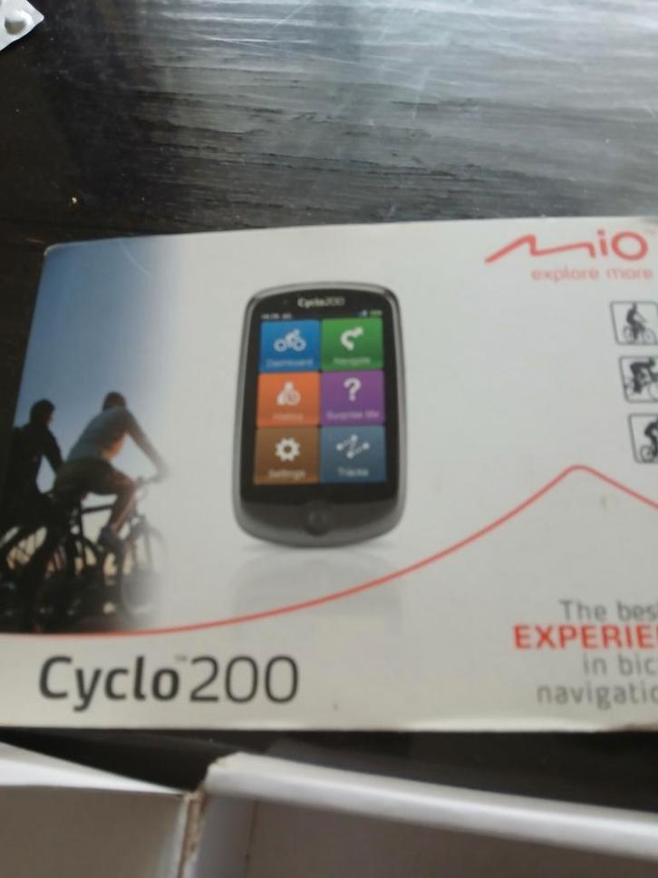 Mio cyclo 200 fietscomputer., Fietsen en Brommers, Fietsaccessoires | Fietscomputers, Zo goed als nieuw, Ophalen of Verzenden