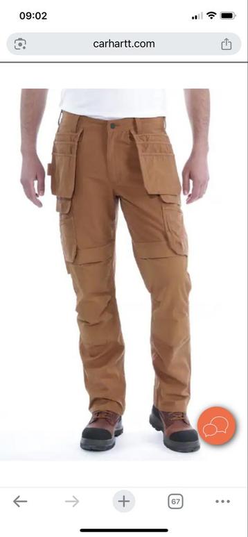 Carhartt Rugged Steel Werkbroek 30x34 beschikbaar voor biedingen