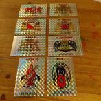 Panini voetbal 86 emblemen, Hobby en Vrije tijd, Ophalen of Verzenden, Zo goed als nieuw, Meerdere stickers