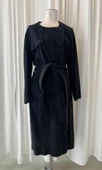 suede jas Samsoe & Samsoe, Maat 38/40 (M), Blauw, Ophalen of Verzenden, Samsoe Samsoe