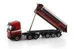 WSI  MERCEDES BENZ ACTROS  TIPPER TRAILER A .V GRUNSVEN, Hobby en Vrije tijd, Ophalen of Verzenden, Nieuw, Bus of Vrachtwagen