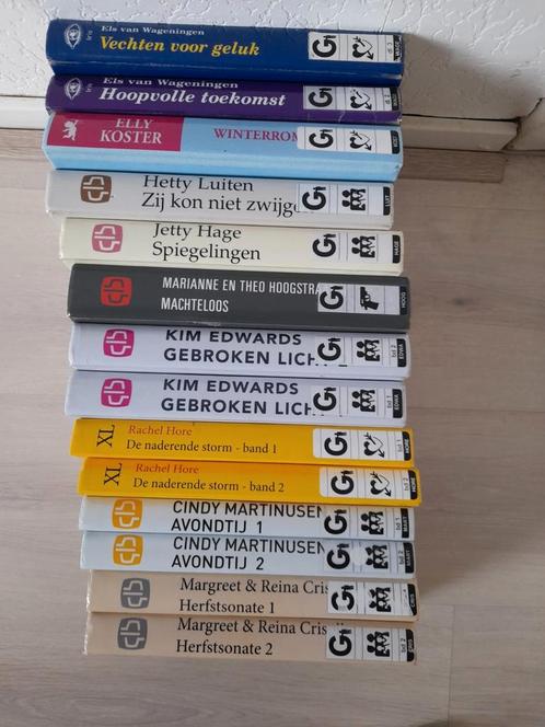14 groot letter boeken., Boeken, Romans, Gelezen, Nederland, Ophalen