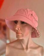 Nieuw roze zomer hoedje. Ook in zwart., Kleding | Dames, Hoeden en Petten, Ophalen of Verzenden, Nieuw, One size fits all, Hoed