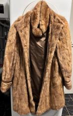 Vintage Bontjas Knielengte Maat 40/42, Kleding | Dames, Ophalen, Gedragen, Maat 42/44 (L), Bruin
