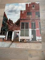 Ixxi Straatje van Vermeer 80x100, Huis en Inrichting, Oorspronkelijke maker, Verzenden, 75 tot 100 cm, 75 cm of meer