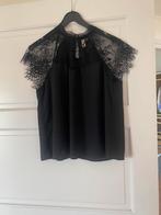 Mooie zwarte top met kant . Only maat M, Kleding | Dames, Tops, Maat 38/40 (M), Only, Zwart, Ophalen of Verzenden