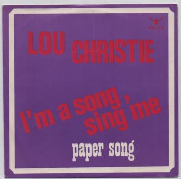 Lou Christie- I'm a song, sing Me beschikbaar voor biedingen
