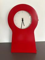 IKEA PS klok rood, Ophalen of Verzenden, Zo goed als nieuw, Wandklok