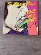 2LP The Rolling Stones - Love You Live - 1977          LIVE, Cd's en Dvd's, Vinyl | Rock, Ophalen of Verzenden, Gebruikt, 12 inch