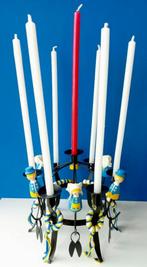 Vintage Zweedse TOARP kandelaar, Huis en Inrichting, Woonaccessoires | Kandelaars en Kaarsen, Gebruikt, Ophalen of Verzenden, Metaal