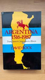 Argentina 1516-1987 From Spanish Colonization to Alfonsin, Ophalen of Verzenden, Zo goed als nieuw, Overige uitgevers, Engels