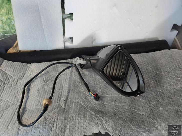 VW Golf 7 Sportsvan Buitenspiegel Rechts 12-Pins 517857508AM, Auto-onderdelen, Spiegels, Volkswagen, Gebruikt, Ophalen of Verzenden