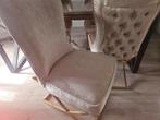 Eetkamer stoelen Velvet taupe, Ophalen, Overige kleuren, Zo goed als nieuw, Eén
