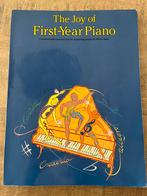 The Joy of First Year Piano, Muziek en Instrumenten, Bladmuziek, Ophalen, Zo goed als nieuw, Les of Cursus, Piano