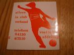 sticker MariaHeide  HEIJZOO voetbal afdeling, Ophalen, Zo goed als nieuw, Bedrijf of Vereniging
